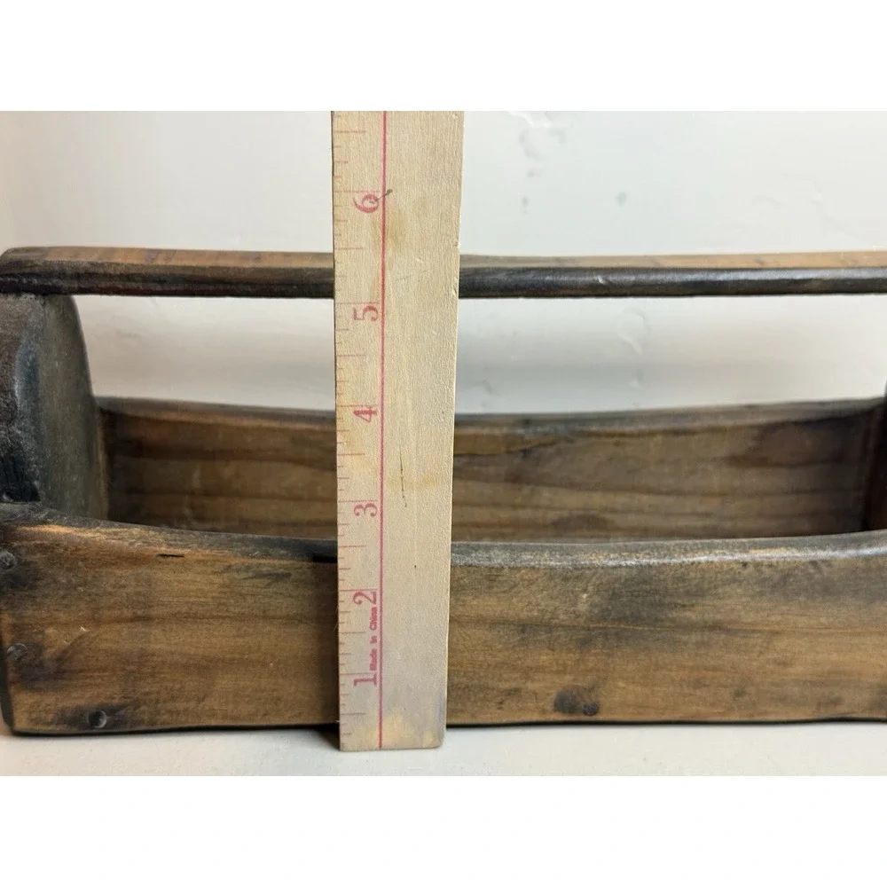Antique Small Tool Garden Caddy 11 1/2